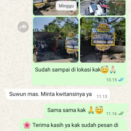 Pengiriman Papan Bunga Duka Pondok Ranji